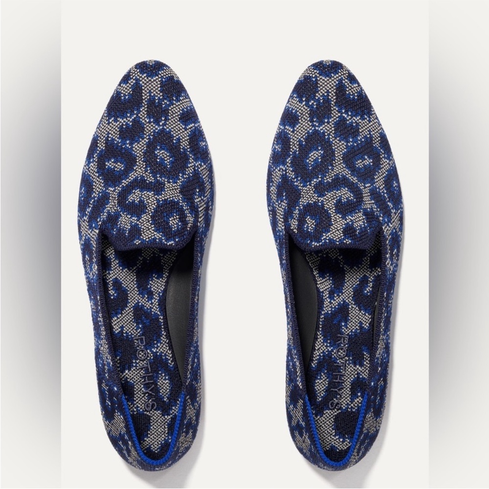 New in box! Rothy's The Almond Loafer in Indigo Cat Rare style size 10.5